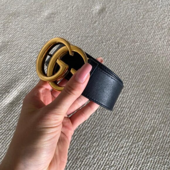 Gucci Leather Belt - Size 80cm, With Original Box - Picture 6 of 6